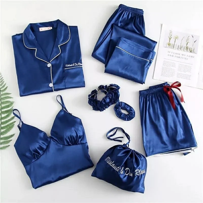 Mianoor Clothing's Six Piece Nighty Set